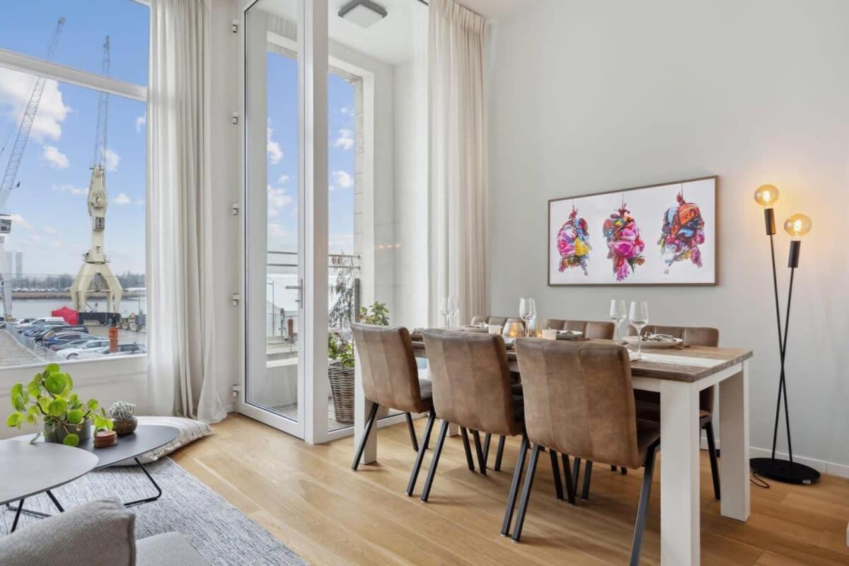 Bright Waterfront Apartment Antwerpen Eksteriør bilde