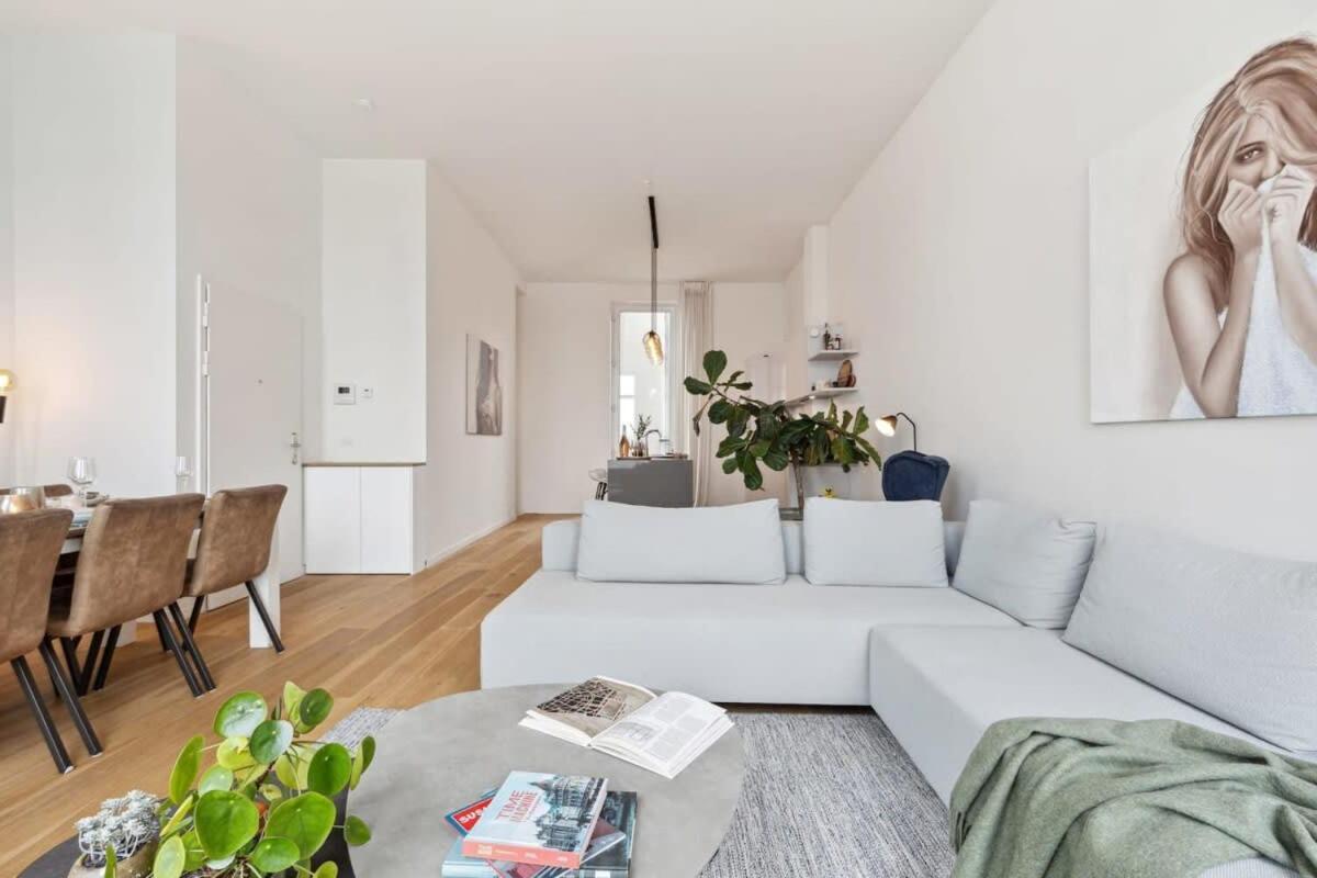 Bright Waterfront Apartment Antwerpen Eksteriør bilde