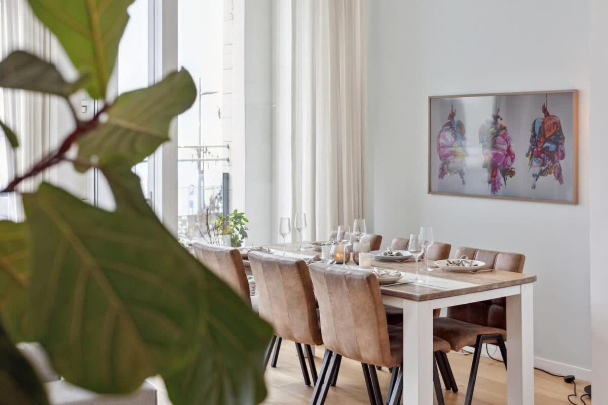 Bright Waterfront Apartment Antwerpen Eksteriør bilde