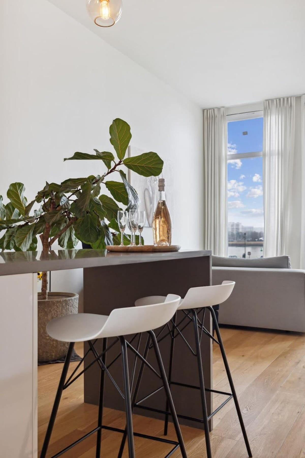 Bright Waterfront Apartment Antwerpen Eksteriør bilde